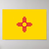 New Mexico Flag Print