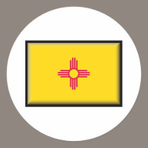 New Mexico Flag stickers