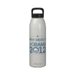 NEW MEXICO FOR OBAMA 2012.png Water Bottle