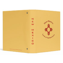New Mexico, Land of Enchantment binders by Zeke145 New Mexico, Land of Enchantment binders
