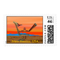 New Mexico Roadrunner Postage Stamps