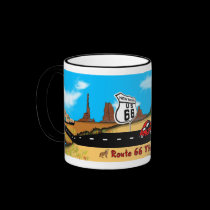New Mexico - Route 66 Panorama mugs
