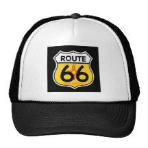 New Mexico Route 66 Shield Trucker Hat