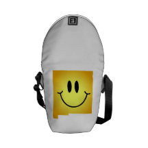 New Mexico Smiley Face Courier Bags
