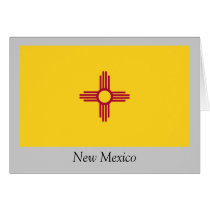 New Mexico State Flag Greeting Card