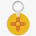 New Mexico State Flag keychains