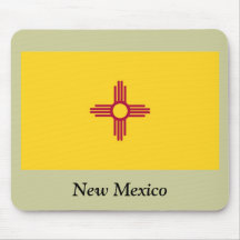 New Mexico State Flag Mouse Mat