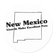 New Mexico State Slogan stickers by republicofstates New Mexico State Slogan stickers