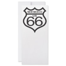 New Mexico US Route 66 Rack Card