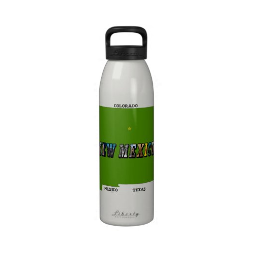 New Mexico, USA Water Bottle