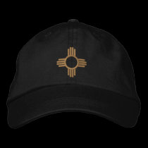 New Mexico Zia embroidered hats