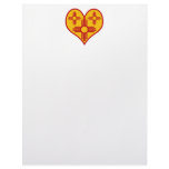 New Mexico Zia Heart Letterhead Design