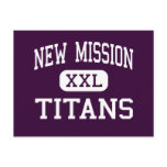 New Mission - Titans - High - Roxbury Postcard