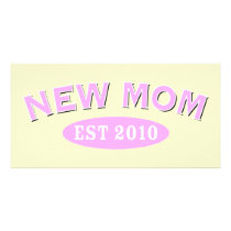 New Mom 2010 photo cards
