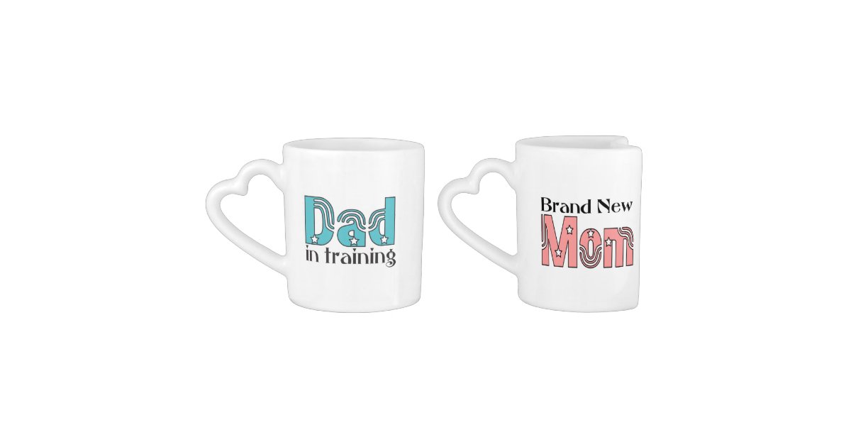 New Mom And Dad Couples Mug Set Zazzle 