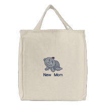 New Mom - boy embroidered bags by Embroidery4U New Mom - boy embroidered bags