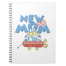 New Mom It's a Boy Gifts Notebooks