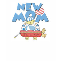 New Mom It's a Boy t-shirts