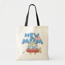 New Mom It's a Boy Tshirts and Gifts Tote Bags