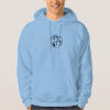 New Monsoon Logo Hoodie - Light Blue