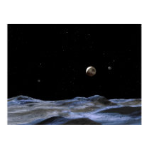 New Moons Around Pluto posters