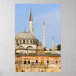 New Mosque and Egyptian Market in Istanbul Print