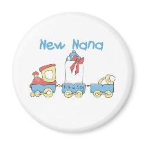 New Nana - Train Tshirts and Gift Refrigerator Magnet
