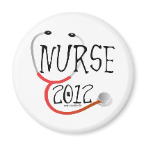 New Nurse Graduation Announcement 2012 Magnet