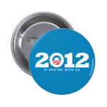 New Obama 2012 Logo buttons