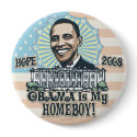 New Obama Homeboy 2008 Button by buttonZup New Obama Homeboy 2008 Button