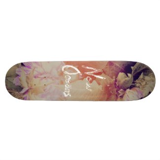 New Oceans Deck Custom Skate Board