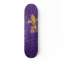 New Orleans 14.15 Skateboard by rasberryART New Orleans 14.15 Skateboard
