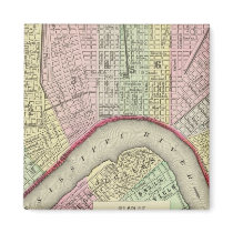 New Orleans 4 Refrigerator Magnet