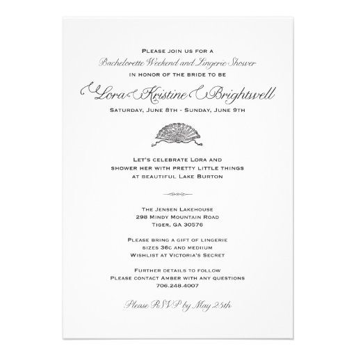New Orleans Bachelorette Party Invitation-Custom