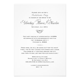 New Orleans Bachelorette Party Invitation-Custom