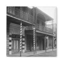 New Orleans Barbershop, 1930s Magnet