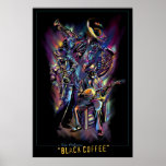 "New Orleans - Black Coffee" Poster