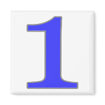 New Orleans Blue Tile magnets by figstreetstudio New Orleans Blue Tile magnets