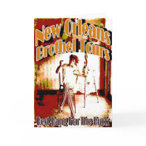 New Orleans Brothel Tours cards by figstreetstudio New Orleans Brothel Tours cards