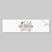 New Orleans bumper stickers