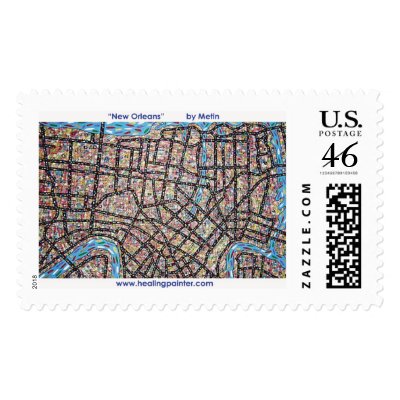 New Orleans by Metin Stamps by metinb