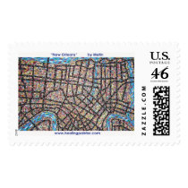 New Orleans by Metin Stamps