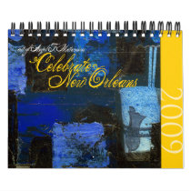 New Orleans Calendar Small Size (12 Month) by LoveandBones New Orleans Calendar Small Size (12 Month)