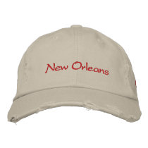 New Orleans Cap embroidered hats