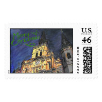 New Orleans Cathedral postage by figstreetstudio New Orleans Cathedral postage