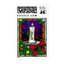 New Orleans Christmas Candle postage