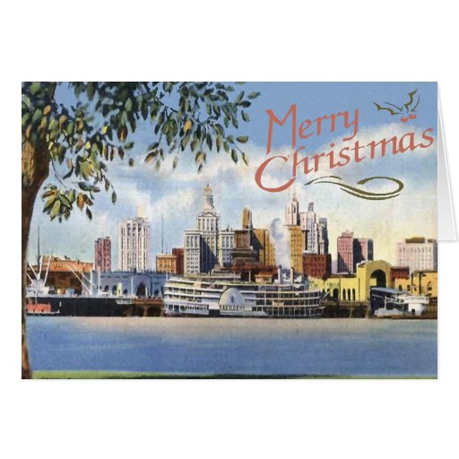 New Orleans Christmas Card Zazzle