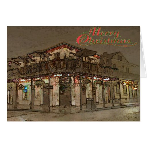 New Orleans Christmas Card Zazzle