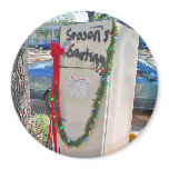 New Orleans Christmas Katrina Refrigerator Magnet