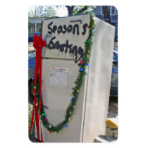 New Orleans Christmas Katrina Refrigerator Vinyl Magnets